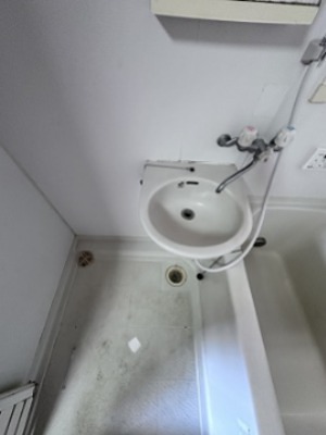錦町1丁目貸家 洗面所