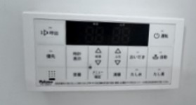 錦町1丁目貸家 給湯パネル