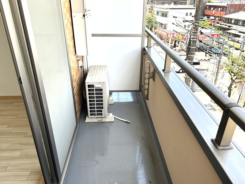 片倉マンション ベランダ