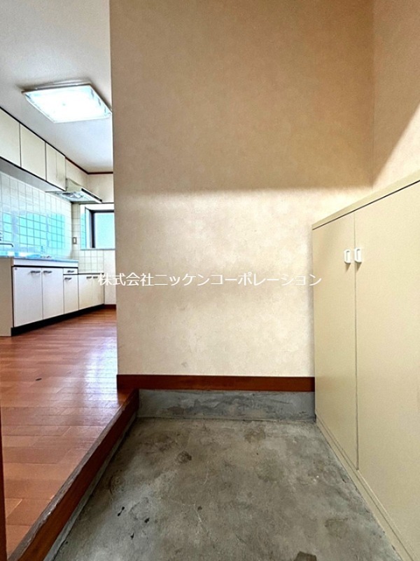 グリーンパーク三共 玄関