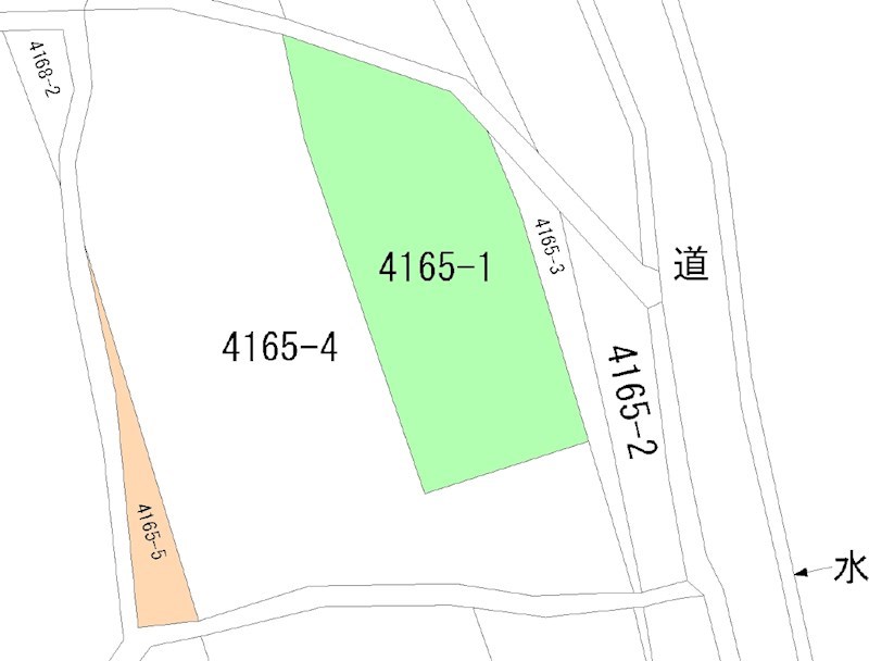 足利市名草下町 売地  間取図・土地図