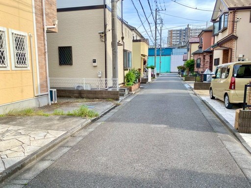 板橋区舟渡2丁目 中古戸建 前面道路
