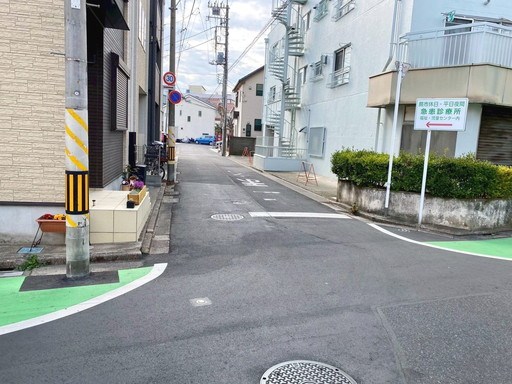 御殿町ハイツ  前面道路