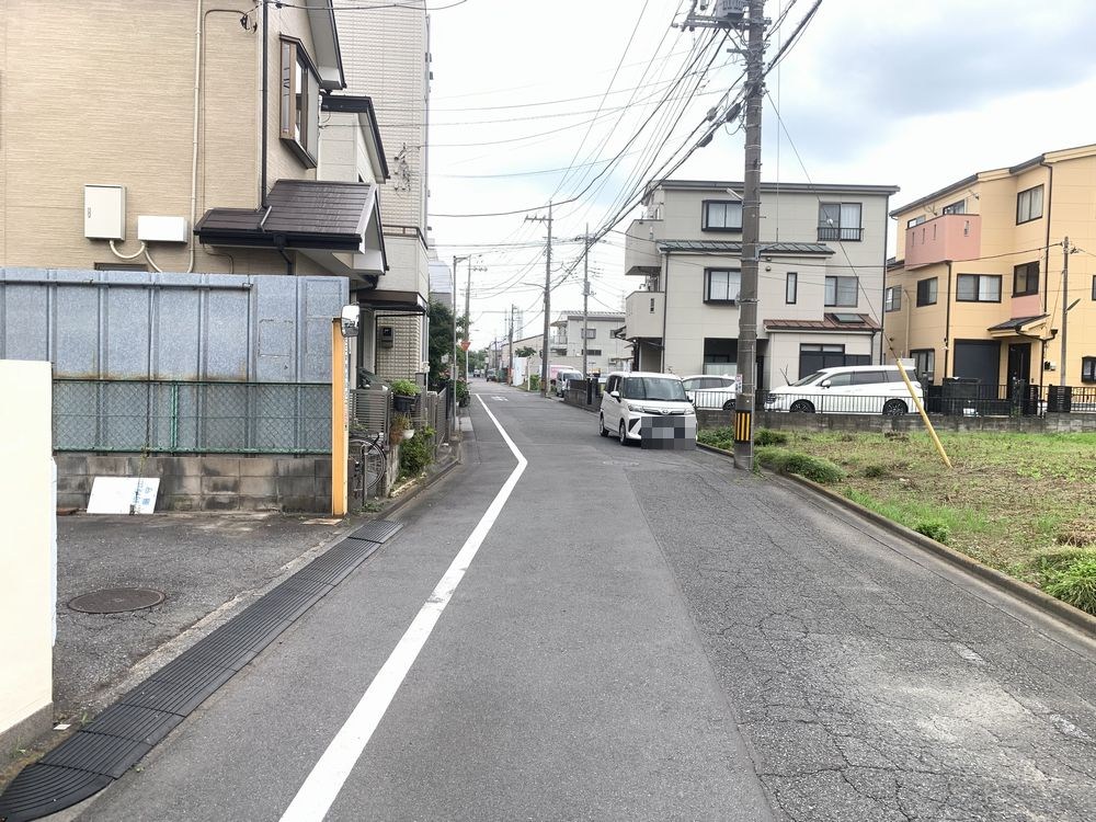 戸田市笹目5丁目 売地 前面道路