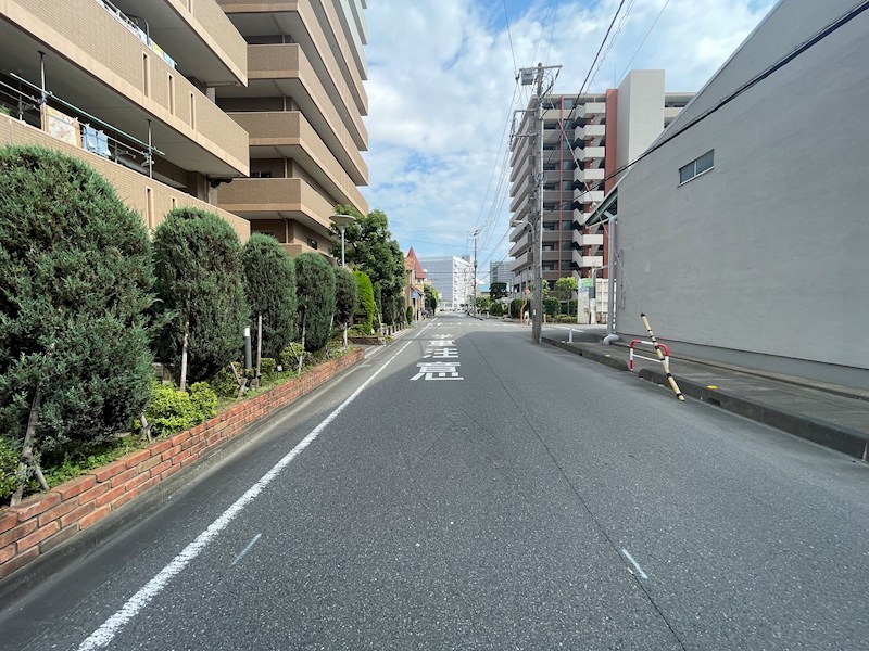 デュオコート武蔵浦和 前面道路
